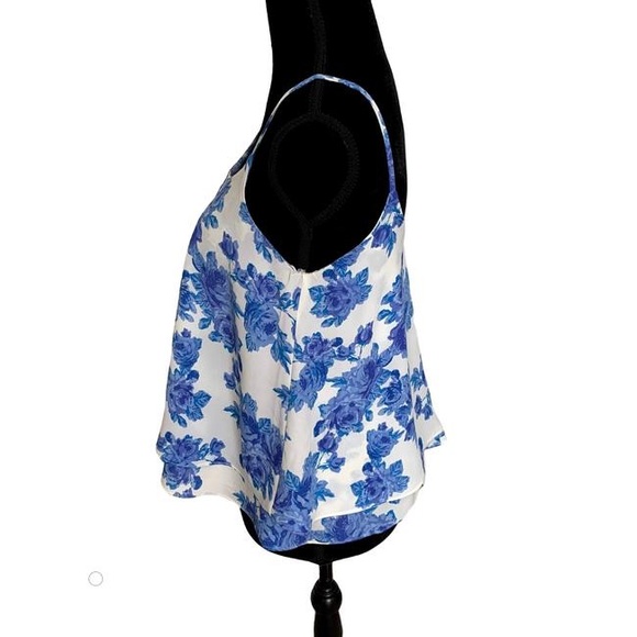 Paper Crane • Blue China Floating Crop Halter • S - Picture 3 of 9